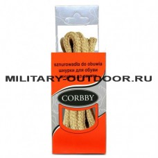 Шнурки Corbby 5204/90cm Sand